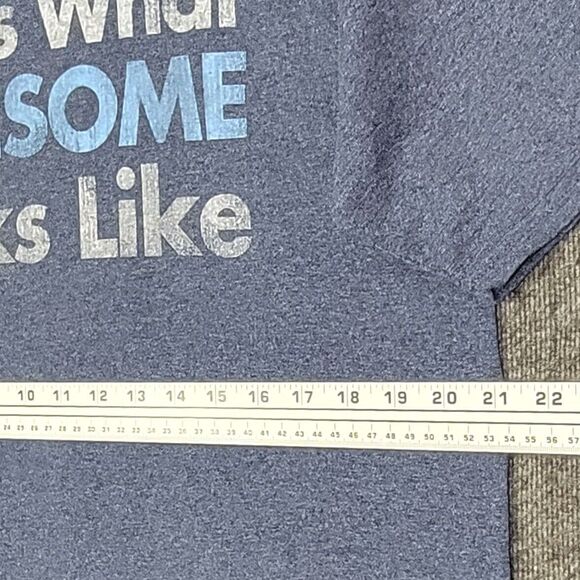 Urban Pipeline T-Shirt Mens Large Blue This Is What Awesome Looks Like - Picture 6 of 10